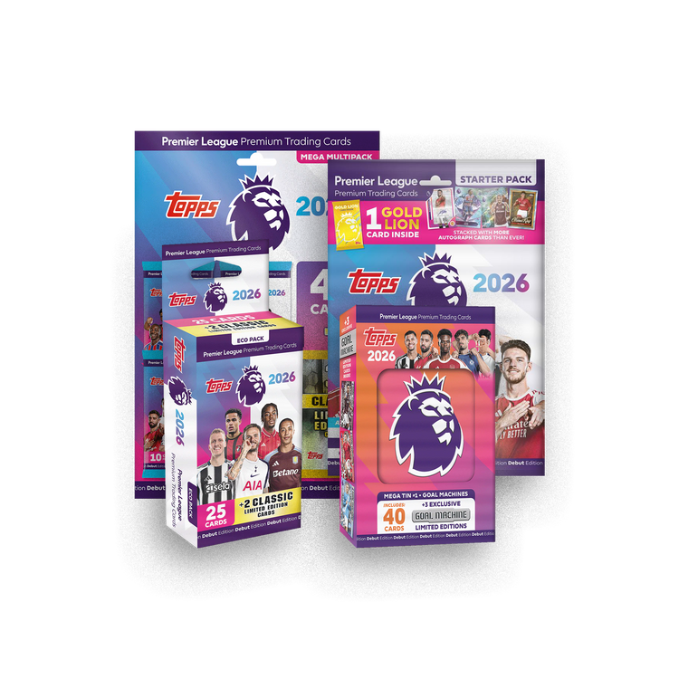 Topps Premier League Focis Kártyák