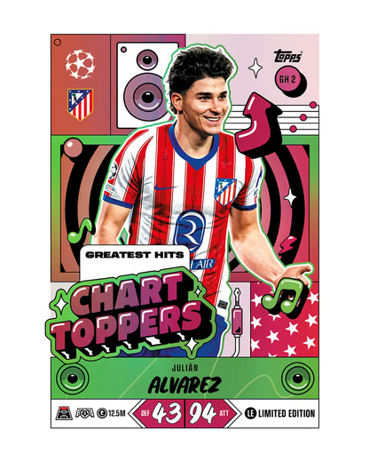 Topps Match Attax UCC 2026/27 - Mega Tin 1 Fémdoboz (Chart Toppers)