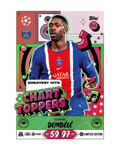 Topps Match Attax UCC 2026/27 - Mega Tin 1 Fémdoboz (Chart Toppers)