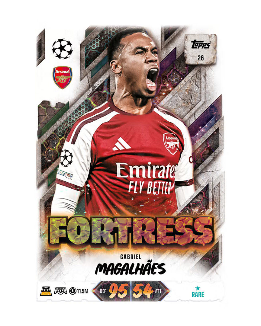 Topps Match Attax UCC 2026/27 - Mega Tin 1 Fémdoboz (Chart Toppers)