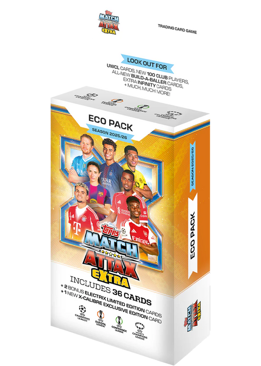 Topps Match Attax Extra 2026 - Eco Pack