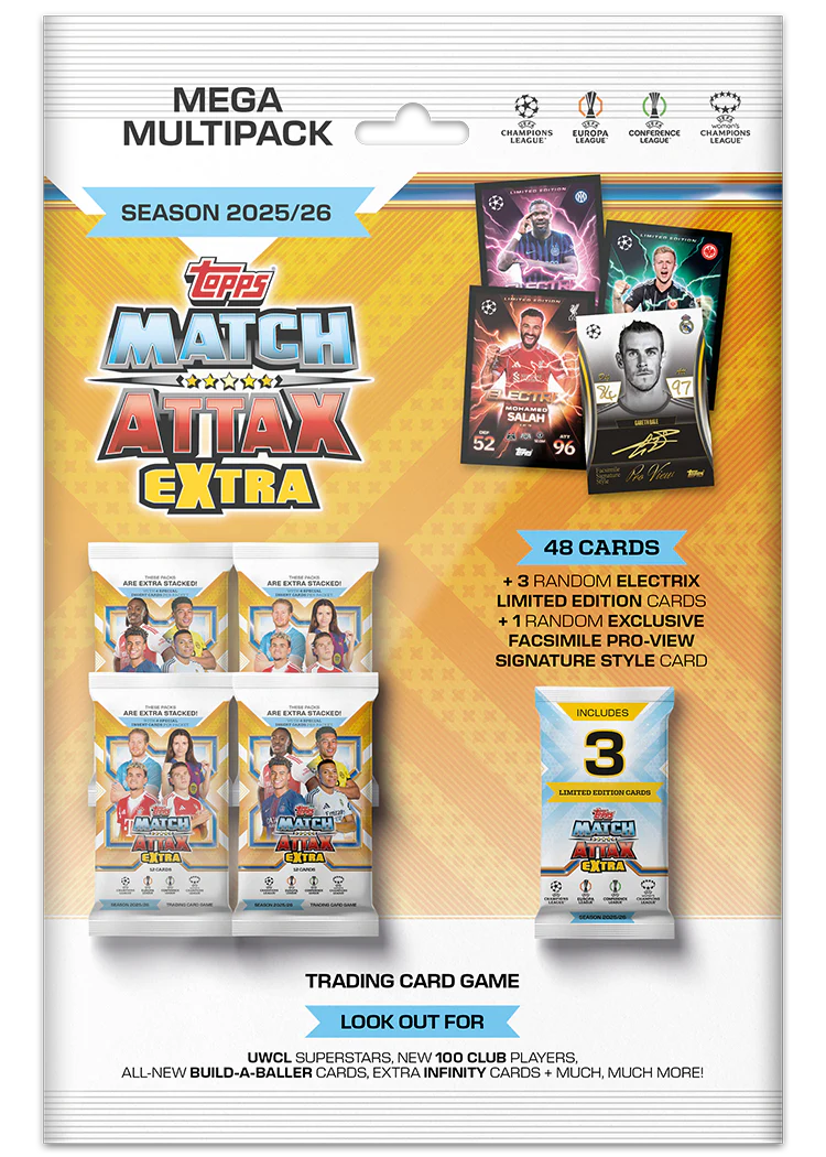 Topps Match Attax Extra 2026 - Mega Multipack