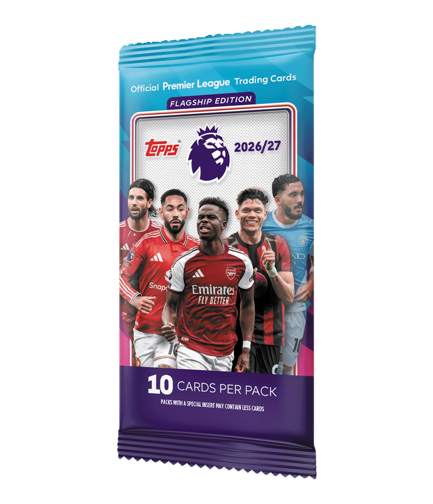 Topps Premier League 2026/27 - 1x10 db Kártyacsomag