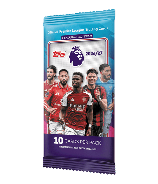 Topps Premier League 2026/27 - 1x10 db Kártyacsomag