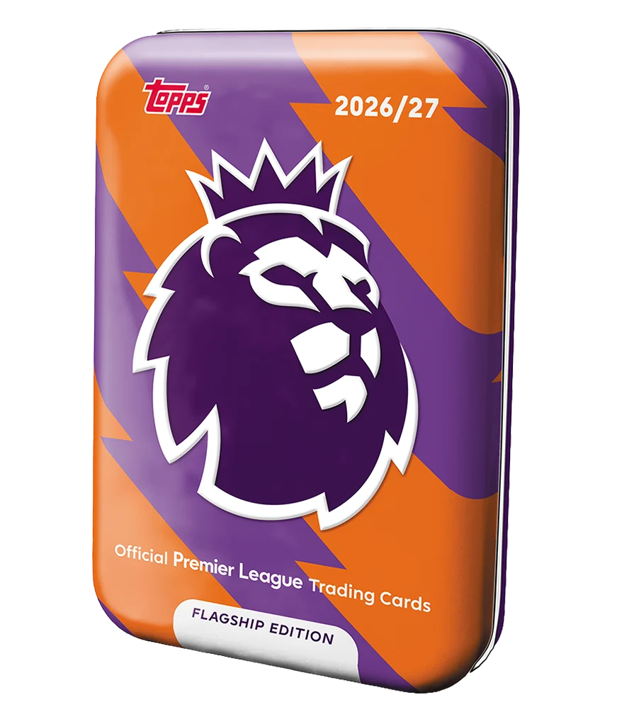 Topps Premier League 2026/27 - Mega Tin 2 Fémdoboz