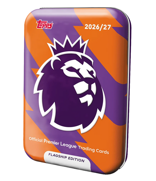 Topps Premier League 2026/27 - Mega Tin 2 Fémdoboz