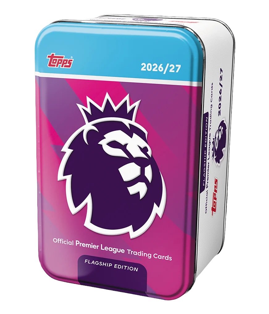 Topps Premier League 2026/27 - Super Tin 3 Fémdoboz