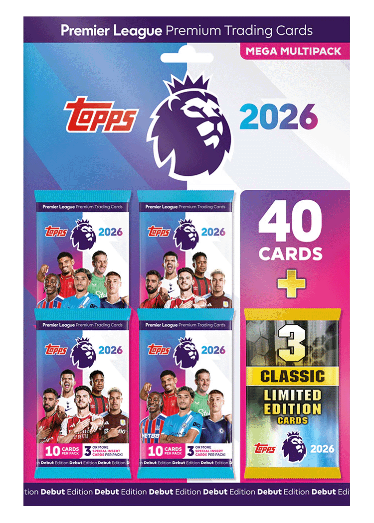 Topps Premier League 2026 - Mega Multi Pack